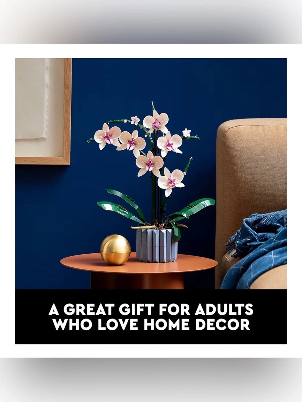 Lego decorative orchid
